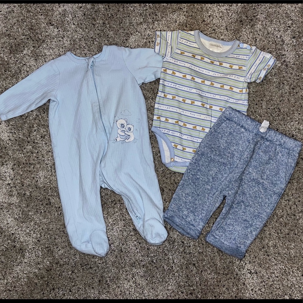 Baby boy 0-3 month bundle